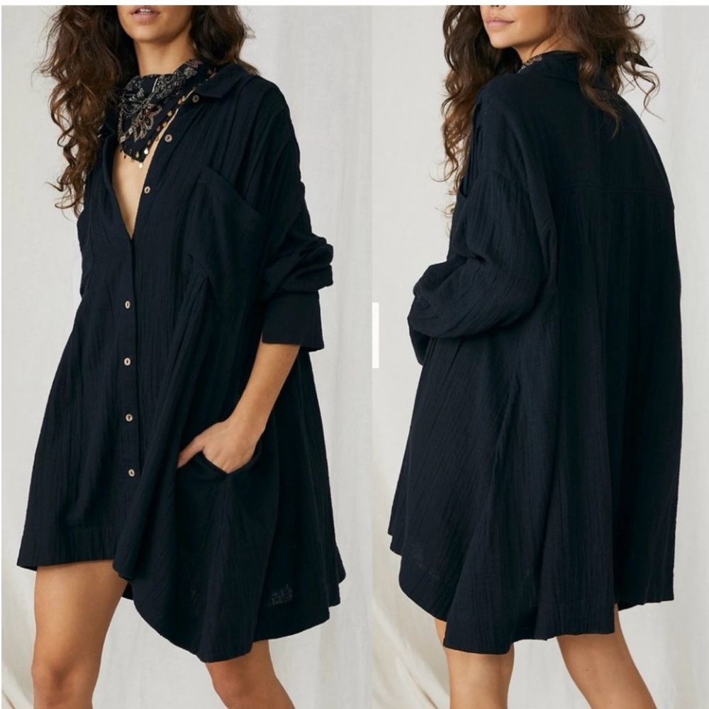 Free People Voyager shirt dress